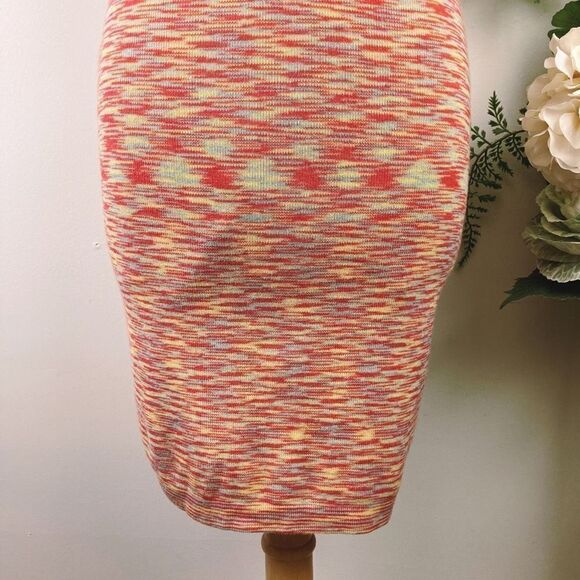 COTTON CANDY LA dress | Space dye orange green yellow | cut-out | mini | size me - Picture 2 of 9